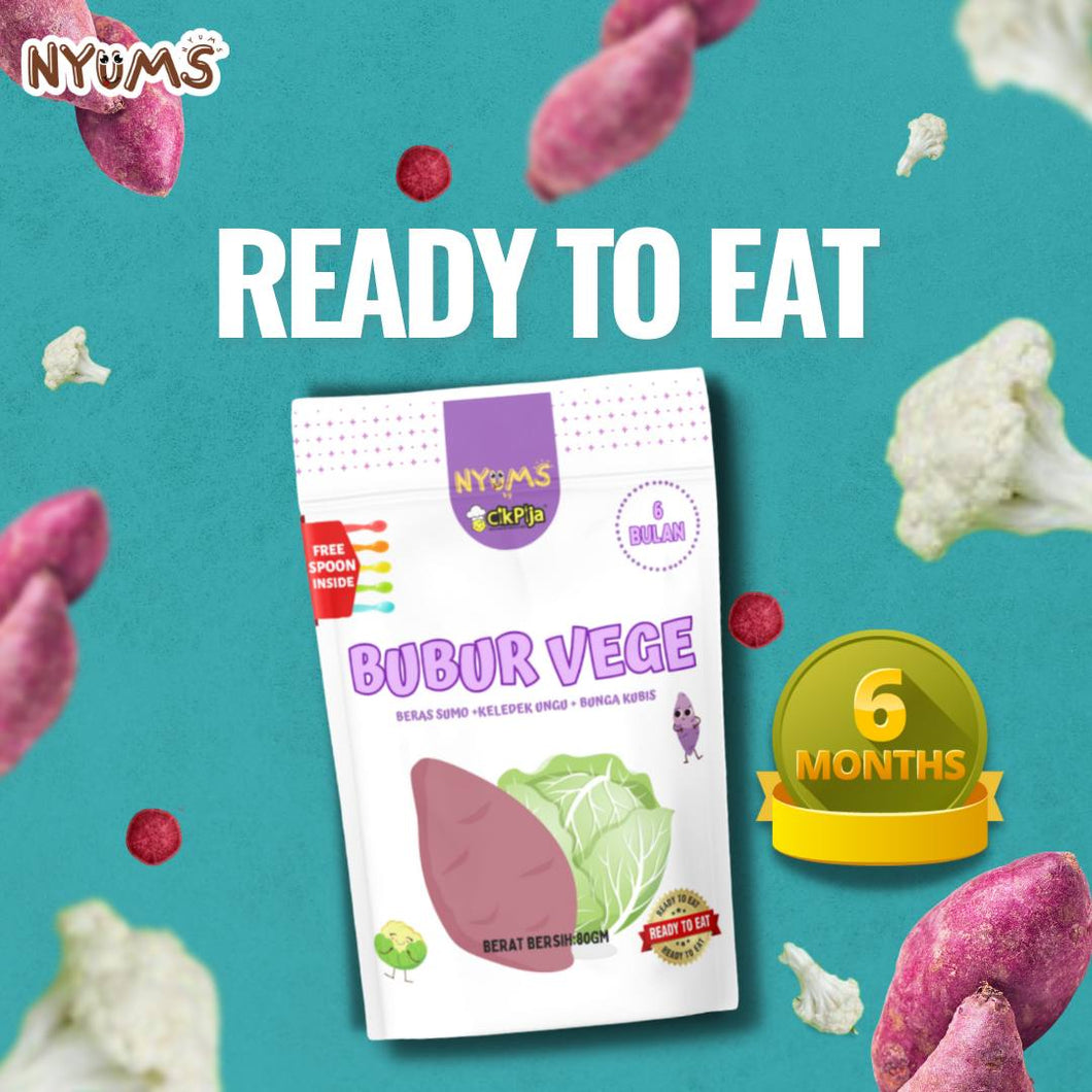Ready To Eat : 6 Months