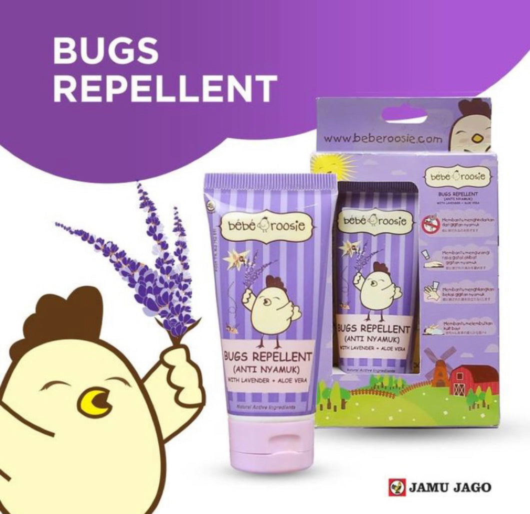 Bugs Repellent with Lavender + Aloe Vera