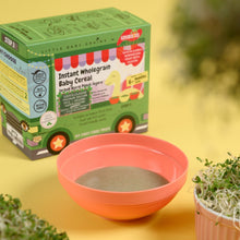 Load image into Gallery viewer, Premium Brown Rice and Organic Supergreens Instant Cereal
