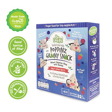 Poppinz Grainy Snack: Yoghurt Mixed Berry