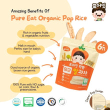 Load image into Gallery viewer, PURE-EAT Organic Pop Rice Snack
